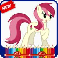 Pony Coloring Book Pages