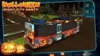 *Halloween Night City - Party Bus Driver 2017 Screen Shot 3