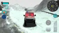 Drive Ambulance on Snow Screen Shot 1