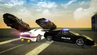 The Cop Car Driving Chase - Cars Chase Screen Shot 0
