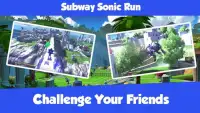 Subway Sonic Run Screen Shot 0