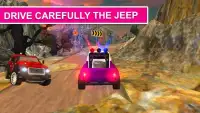 Pink Lady Offroad Mountain Jeep Driver Simulator Screen Shot 3