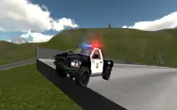 Police Car Stunt Race Driving Simulator 3D Screen Shot 4