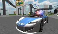 Police Car Stunt Race Driving Simulator 3D Screen Shot 12