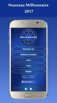 Nouveau Millionnaire 2017 Screen Shot 5