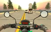 Highway Traffic Bike Rider Chase Screen Shot 2