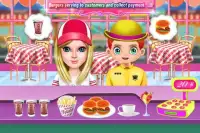 Smoky Burger Maker Chef-Cooking games untuk anak p Screen Shot 4