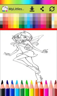 Coloring win with club Screen Shot 1