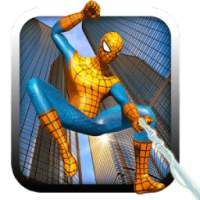 Flying Spider Rope Hero: Crime City Rescue Mission