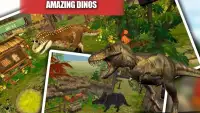 Jurassic Dino Sim : Angry Dinosaur Hunt For Food Screen Shot 3