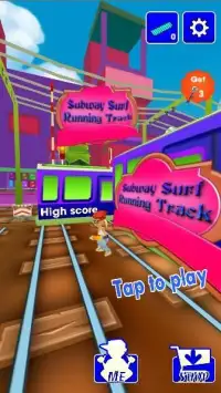 Subway Surf Running Track Screen Shot 5