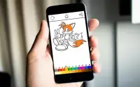 Coloring Sonic Kids Screen Shot 1