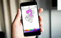 Coloring Sonic Kids Screen Shot 2