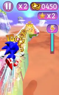 Subway Super Sonic Run Screen Shot 2