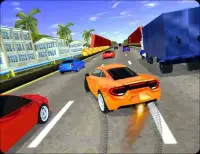 High Speed Traffic Car Driving Road Race Simulator Screen Shot 6