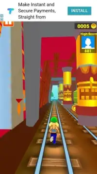 Super Subway Run Fun Screen Shot 1