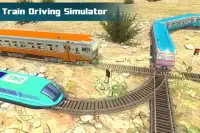 Train Driving Simulator 2017 : Train Racing New Screen Shot 4