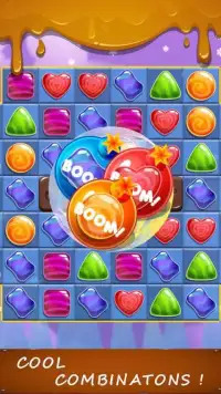 Jelly Gummy - Funny Crush Match 3 Puzzle Game Screen Shot 0