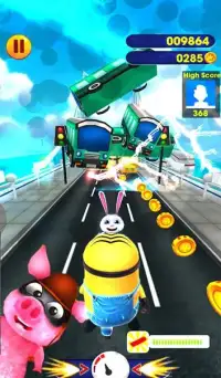 Epic subway banana dash:Legends rush Screen Shot 1