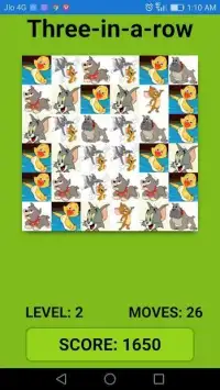 Puzzle Match with Cartoon characters Screen Shot 3