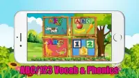 ABC 123 Kids Game - Vocab Phonics Tracing Spelling Screen Shot 1