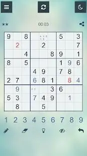 Sudoku Q - Game klasik Screen Shot 2