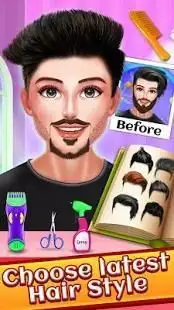 Celebrity Beard Salon Makeover - Indian Salon Game Screen Shot 5