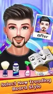 Celebrity Beard Salon Makeover - Indian Salon Game Screen Shot 7