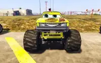 Lightning Mcqueen Monster Truck: Mcqueen Racing 3D Screen Shot 2