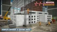 Hospital Building Construction Games City Builder Screen Shot 2