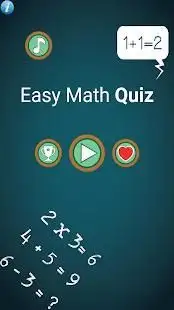 Easy Math Quiz Screen Shot 6