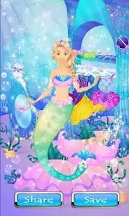 Mermaid Princess Dress Up Game For Girls Screen Shot 0