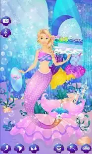 Mermaid Princess Dress Up Game For Girls Screen Shot 1