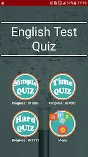English Test Quiz Screen Shot 7