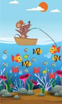 Kids Fishing Game Screen Shot 0