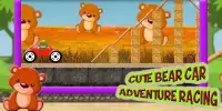 Cute Bear Adventure Racing Screen Shot 3