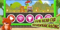 Cute Bear Adventure Racing Screen Shot 5