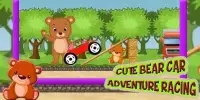 Cute Bear Adventure Racing Screen Shot 1