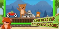 Cute Bear Adventure Racing Screen Shot 4