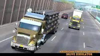 American Trucks Euro Roads Driving Simulator Screen Shot 2