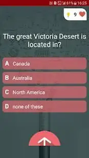 Geography Quiz Screen Shot 12