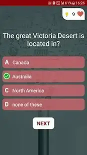 Geography Quiz Screen Shot 10