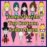Puzzle Game Top Queen Sailor Moon Screen Shot 3