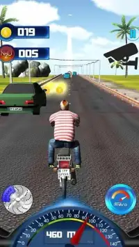 Crazy Moto Rider Screen Shot 14