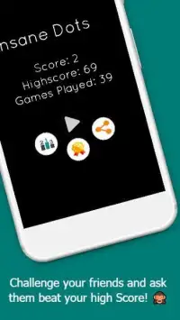 Insane Dots - An Addictive Android Game * Screen Shot 1