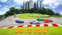 Mini Toon Car Racer:Kids Game Screen Shot 1