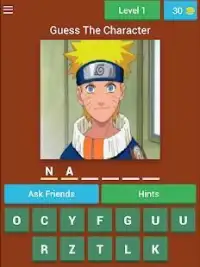 Name The Naruto Quiz Screen Shot 13