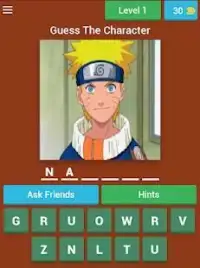 Name The Naruto Quiz Screen Shot 6