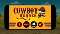 New Cowboy Runner Game Screen Shot 0