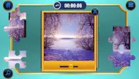 Snow Jigsaw Puzzles Game Screen Shot 1